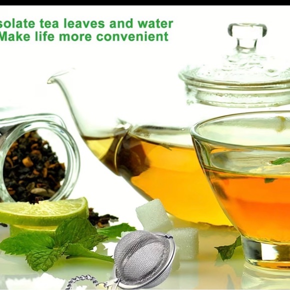 2 Silver Mesh Ball Tea Infusers - Picture 10 of 12